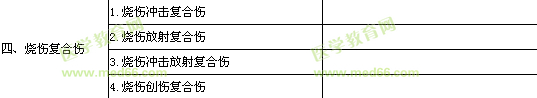 2013年燒傷外科學(xué)專業(yè)實(shí)踐能力考試大綱