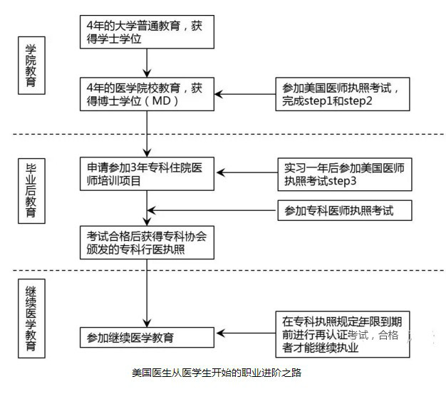 美國?？漆t(yī)生的培養(yǎng)