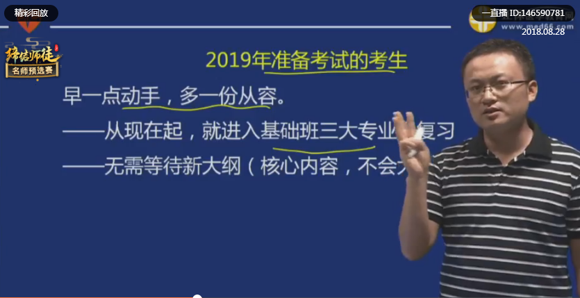 2018臨床執(zhí)業(yè)助理醫(yī)師筆試考情分析-老師直播精講