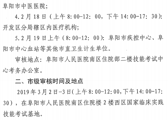 阜陽(yáng)考點(diǎn)2019年醫(yī)師資格考試報(bào)名審核咨詢電話