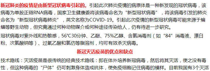 新冠肺炎病毒滅活途徑有哪些？新冠滅活疫苗的優(yōu)缺點(diǎn)是？